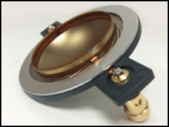 Tweeter with large diameter voice coil
